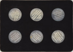 Lot #6729  International Mint Space Medal Sets - Image 6