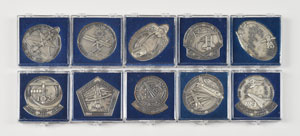 Lot #6685 Collection of (109) Space Shuttle Robbins Medallions - Image 10