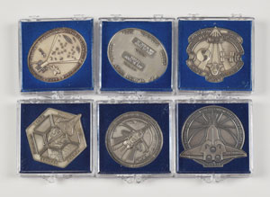 Lot #6685 Collection of (109) Space Shuttle Robbins Medallions - Image 16