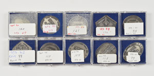 Lot #6685 Collection of (109) Space Shuttle Robbins Medallions - Image 17