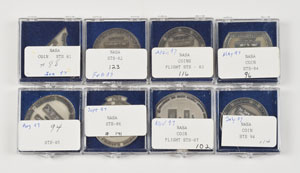Lot #6685 Collection of (109) Space Shuttle Robbins Medallions - Image 19