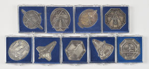 Lot #6685 Collection of (109) Space Shuttle Robbins Medallions - Image 2
