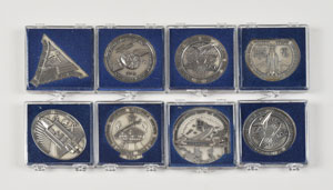 Lot #6685 Collection of (109) Space Shuttle Robbins Medallions - Image 20