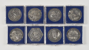 Lot #6685 Collection of (109) Space Shuttle Robbins Medallions - Image 24