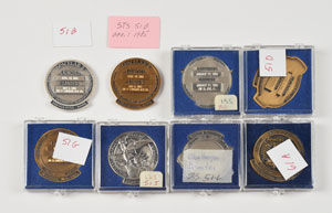 Lot #6685 Collection of (109) Space Shuttle Robbins Medallions - Image 25