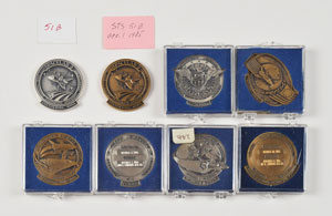 Lot #6685 Collection of (109) Space Shuttle Robbins Medallions - Image 26