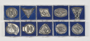 Lot #6685 Collection of (109) Space Shuttle Robbins Medallions - Image 6