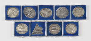 Lot #6685 Collection of (109) Space Shuttle Robbins Medallions - Image 8