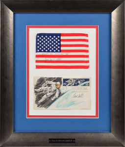 Lot #6148  Gemini 4 Flown Flag - Image 1
