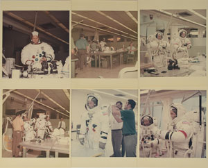 Lot #6539  Apollo 15 Training Photographs - Image 1