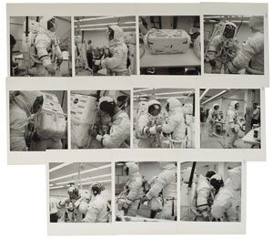 Lot #6465  Apollo 13 Training Photographs - Image 1