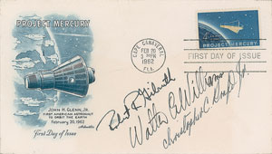 Lot #6206  NASA Pioneers Signed Cover - Image 2
