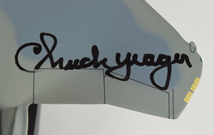 Lot #6193 Chuck Yeager Signed Model - Image 2