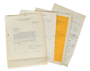 Lot #6029 Jesse L. Greenstein Group of (8) Letters - Image 9