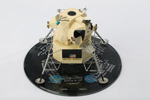 Lot #6173  Apollo Lunar Module Model Signed by (9) Apollo Astronauts - Image 8