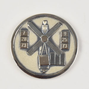 Lot #6626 Jack Swigert's Skylab II and III Robbins Medals - Image 4