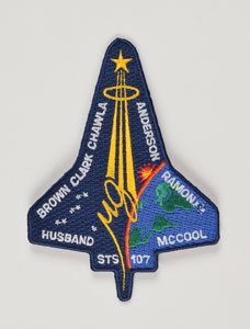 Lot #6695  STS-107 Robbins Medal - Image 3