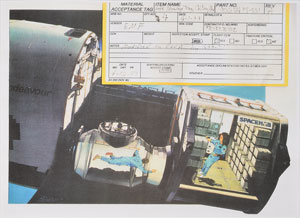 Lot #6689  Spacehab/Spacelab/Shuttle Orbiter Stowage Tray and Hardware - Image 3