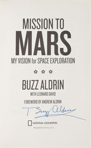 Lot #598 Buzz Aldrin