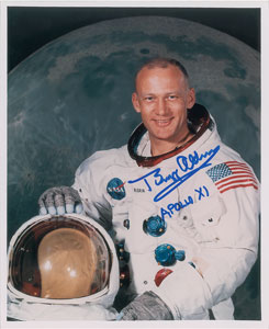 Lot #596 Buzz Aldrin - Image 1