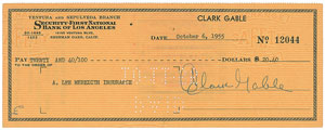 Lot #956 Clark Gable - Image 1