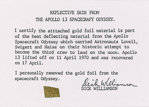 Lot #602  Apollo 13 - Image 1