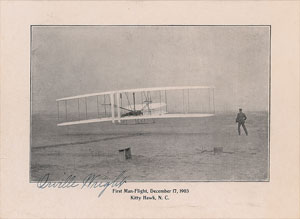 Lot #575 Orville Wright - Image 1
