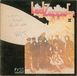 Lot #761  Led Zeppelin: Jimmy Page