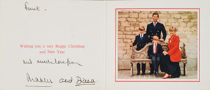 Lot #428  Princess Diana and Prince Charles