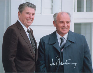 Lot #472 Mikhail Gorbachev - Image 1