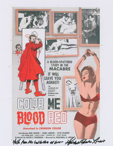 Lot #968 Herschell Gordon Lewis - Image 3