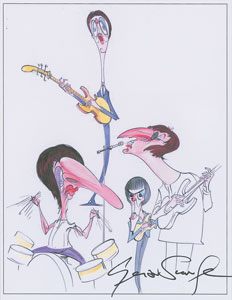 Lot #806  Beatles: Gerald Scarfe - Image 1