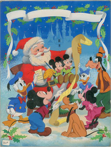 Lot #717  Disney Studios: Christmas Artwork - Image 1