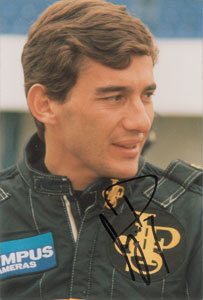 Lot #1030 Ayrton Senna - Image 1