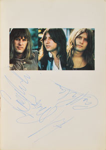 Lot #828  Emerson, Lake, and Palmer Pair of Signed Programs - Image 5