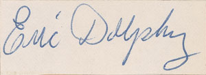 Lot #743 Eric Dolphy