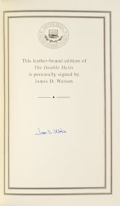 Lot #464  DNA: James D. Watson