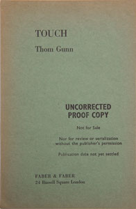 Lot #170 Thom Gunn - Image 2