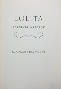 Lot #213 Vladimir Nabokov