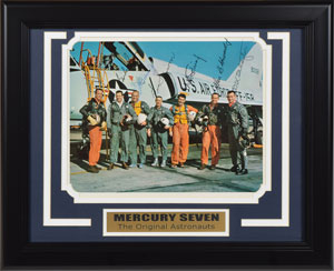 Lot #584  Mercury Astronauts