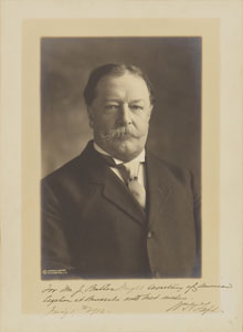 Lot #285 William H. Taft - Image 1