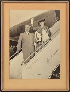 Lot #295 Harry and Bess Truman - Image 1