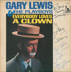 Lot #854 Gary Lewis and the Playboys - Image 1