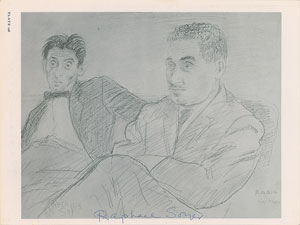 Lot #698 Raphael Soyer - Image 2