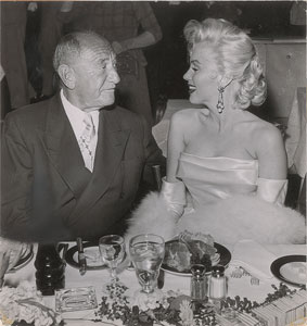 Lot #987 Marilyn Monroe and Joseph M. Schenck - Image 1