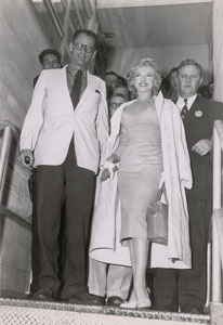 Lot #983 Marilyn Monroe and Arthur Miller