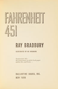Lot #10 Ray Bradbury - Image 2