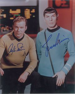 Lot #997  Star Trek: Shatner and Nimoy