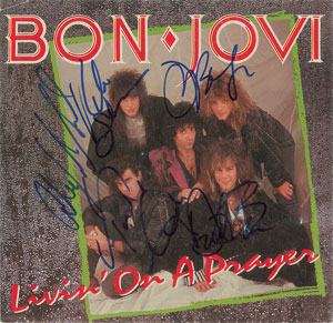Lot #809  Bon Jovi