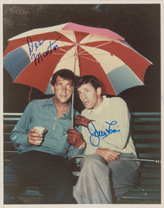 Lot #971 Dean Martin and Jerry Lewis